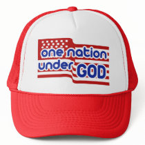 One Nation Under GOD Trucker Hat