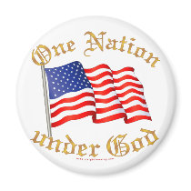One Nation Under God Refrigerator Magnet