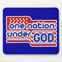 One Nation Under GOD Mouse Pads