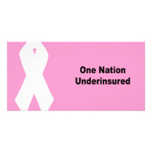 One Nation Underinsured Photo Greeting Card