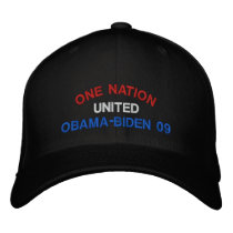 One Nation United Embroidered Hat