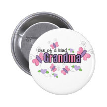 One Of A Kind Grandma Button