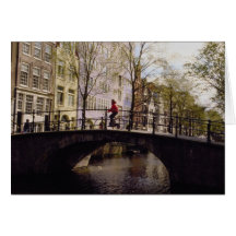One of Amsterdam's nearly 1,300 bridges crossing i Cards