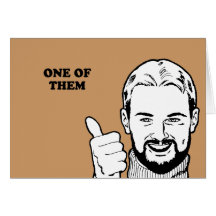 ONE OF THEM CARD