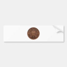 one penny bumper stickers