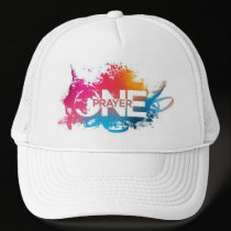 One Prayer White Cap hats