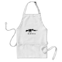 One Shot One Kill Apron
