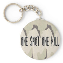 One Shot One Kill Key Chains