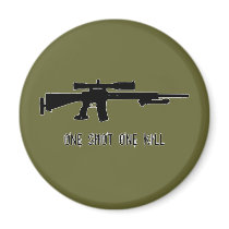 One Shot One Kill Magnet