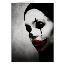 One Single Tear Greeting Card