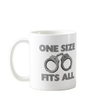 One size fits all mug