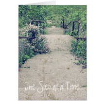 One Step at a Time Greeting Card