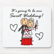 One Sweet Wedding T-shirts and Gifts Mouse Mat