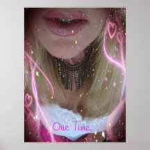One Time" Posters