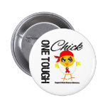 One Tough Chick Blood Cancer Advocacy Pin