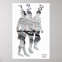 One Two Three Print