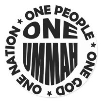 one ummah sticker