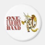 One-Unicorn Band Magnet