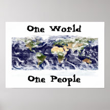 one world, one people posters