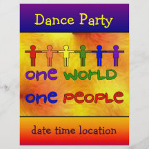 One World Personalized Flyer