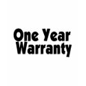 One Year Warranty t-shirts