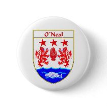 O'Neal Coat of Arms/Family Crest Button