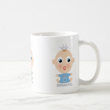 ONEderful BABY Face - blue Mug