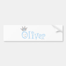 ONEderful Oliver Bumper Sticker