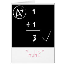 OnePlusOne Greeting Card
