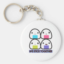 Onigiri Family Keychains