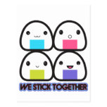 Onigiri Family Postcard
