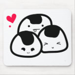 onigiri friends mousepad