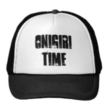 Onigiri Time Mesh Hats