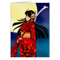 Oniko Greeting Card