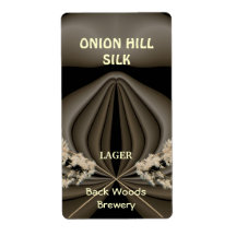 Onion Hill ~ Beer bottle Label