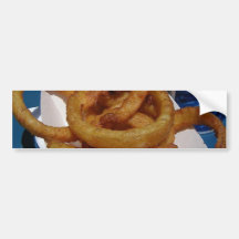 Onion Rings Fried Bumper Sticker