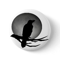 onlight raven pinback buttons