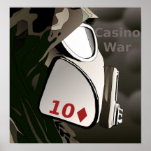 Online Casino Warfare Poster
