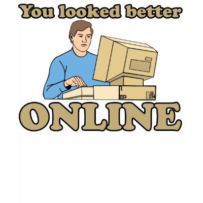 Online T Shirt by ShamelessThreads