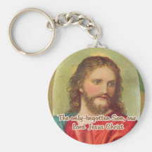 Only-Begotten Son Jesus Christ Customized Keychain