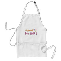 only child sister aprons