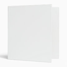 ONLY COLOR - white Binder