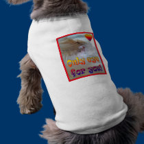 Only eye (s) for you.  Cat pet clothing