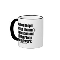 Only fourteen! coffee mugs