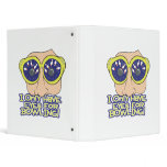 only have eyes for BOWLING 3 Ring Binder