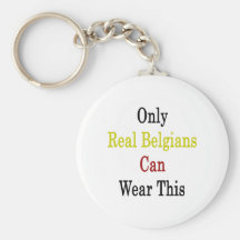 Only Real Belgians Can Wear This Key Chain