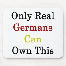 Only Real Germans Can Own This Mousepad