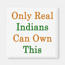 Only Real Indians Can Own This Fridge Magnet