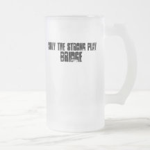 Only the strong play bridge coffee mugs