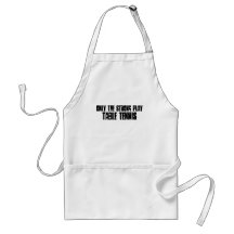 Only the strong play Table Tennis Apron